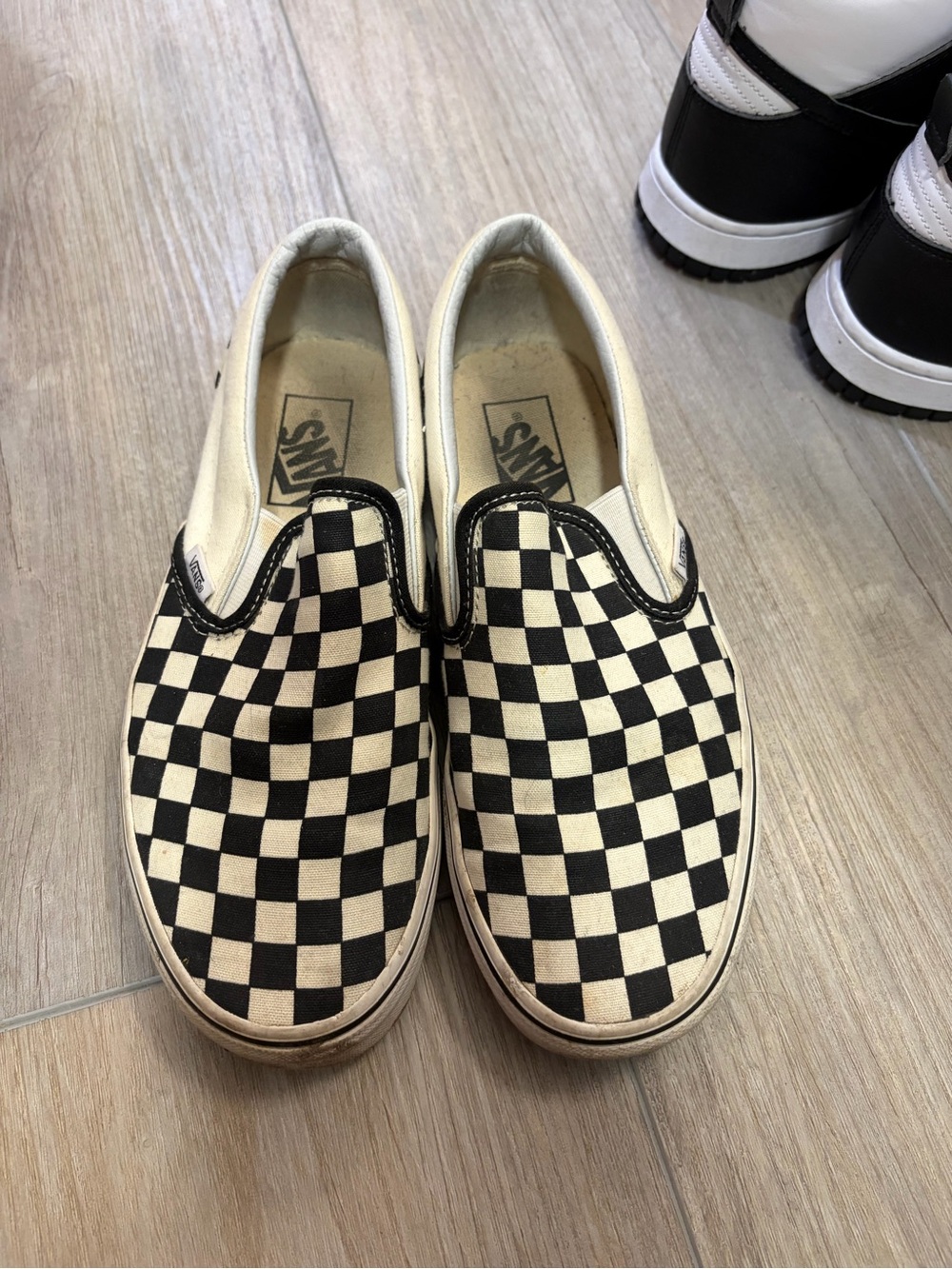 Checkerboard Vans